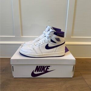 Nike Jordan 1 High OG Court Purple - Size 8.5